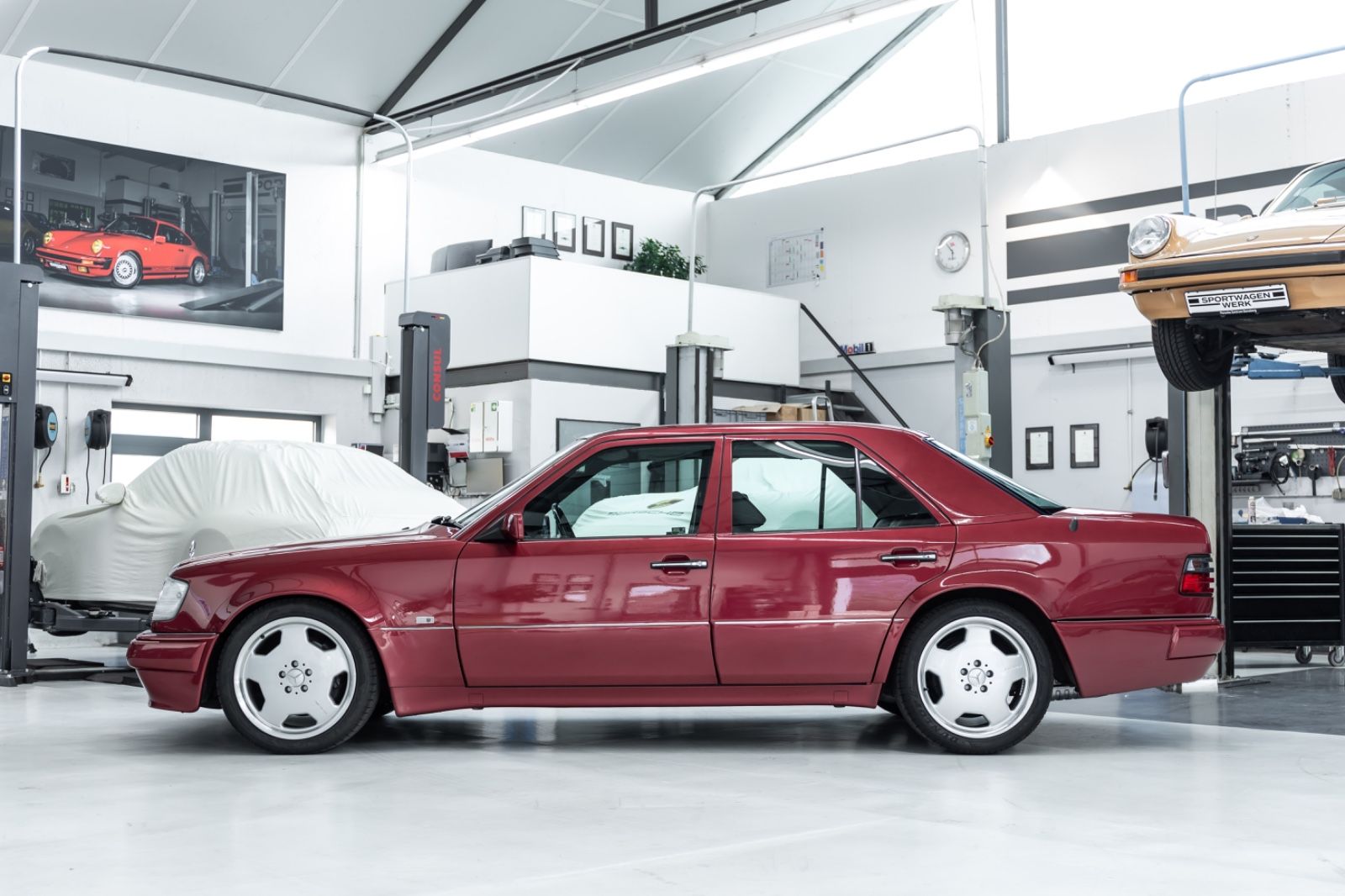 Fahrzeugabbildung Mercedes-Benz 500E I Serie 1 I Porsche I H-Zulassung I BRD