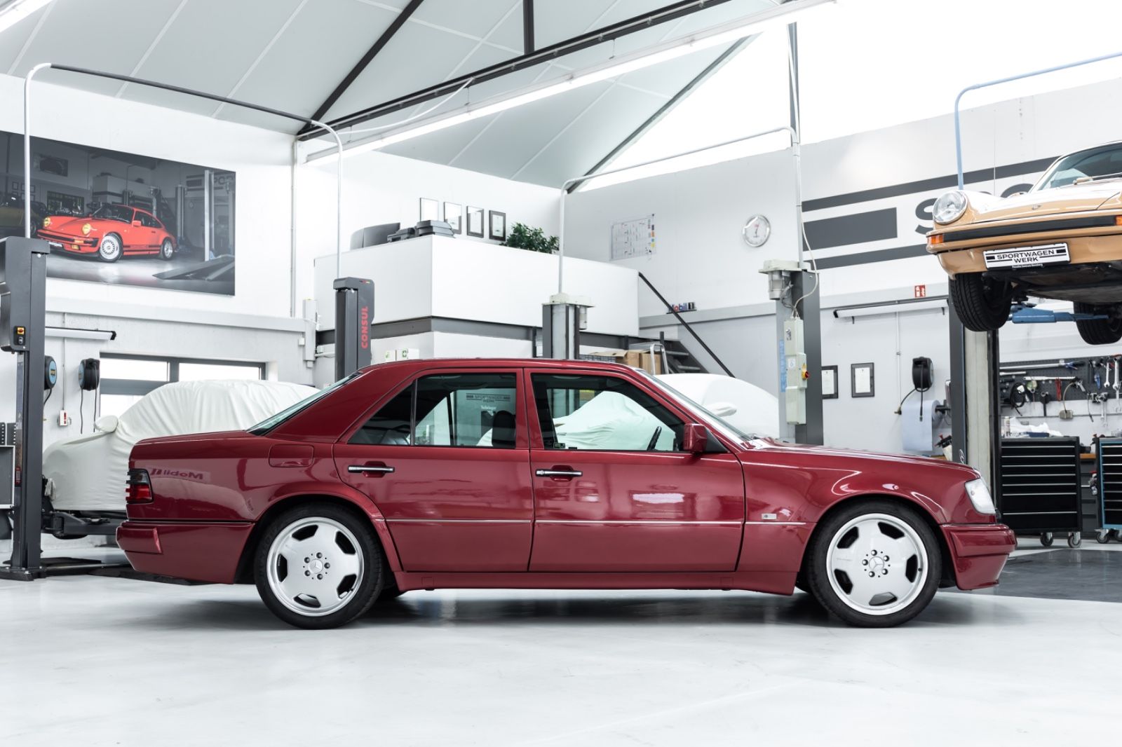 Fahrzeugabbildung Mercedes-Benz 500E I Serie 1 I Porsche I H-Zulassung I BRD
