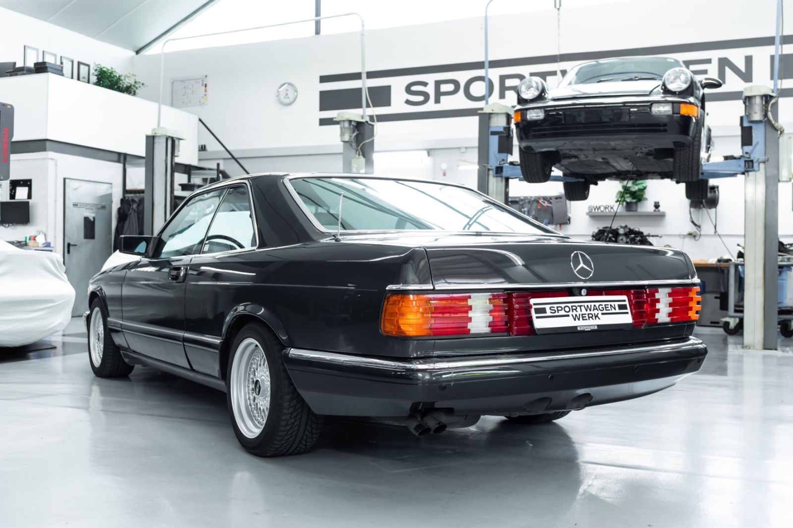 Fahrzeugabbildung Mercedes-Benz 560 SEC I AMG I BBS I 2. Hand I BRD