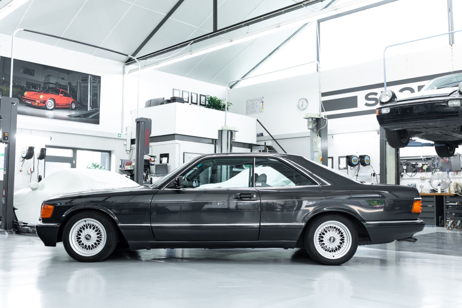 Fahrzeugabbildung Mercedes-Benz 560 SEC I AMG I BBS I 2. Hand I BRD