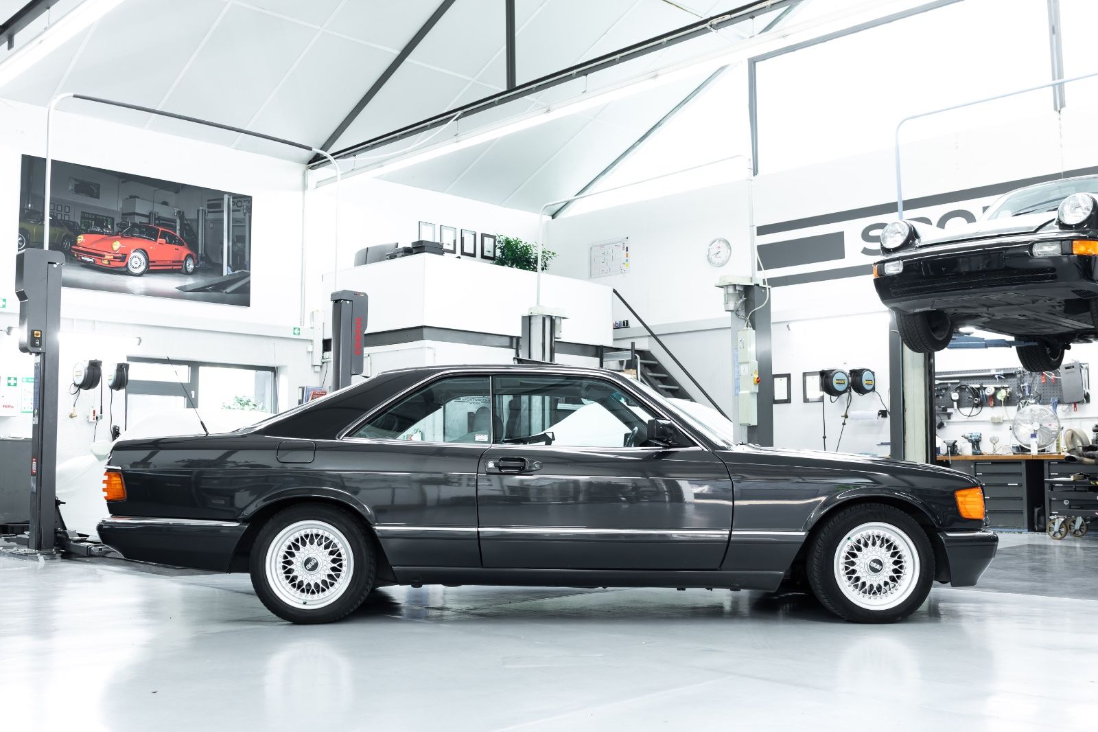 Fahrzeugabbildung Mercedes-Benz 560 SEC I AMG I BBS I 2. Hand I BRD