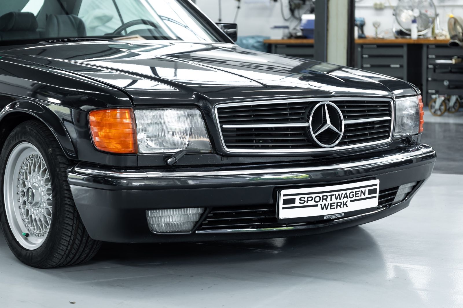 Fahrzeugabbildung Mercedes-Benz 560 SEC I AMG I BBS I 2. Hand I BRD