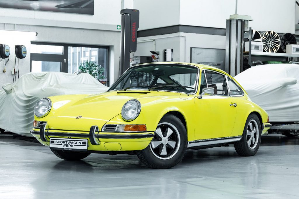 Porsche 911 T 2,4 Ölklappe I Matching No. & Color