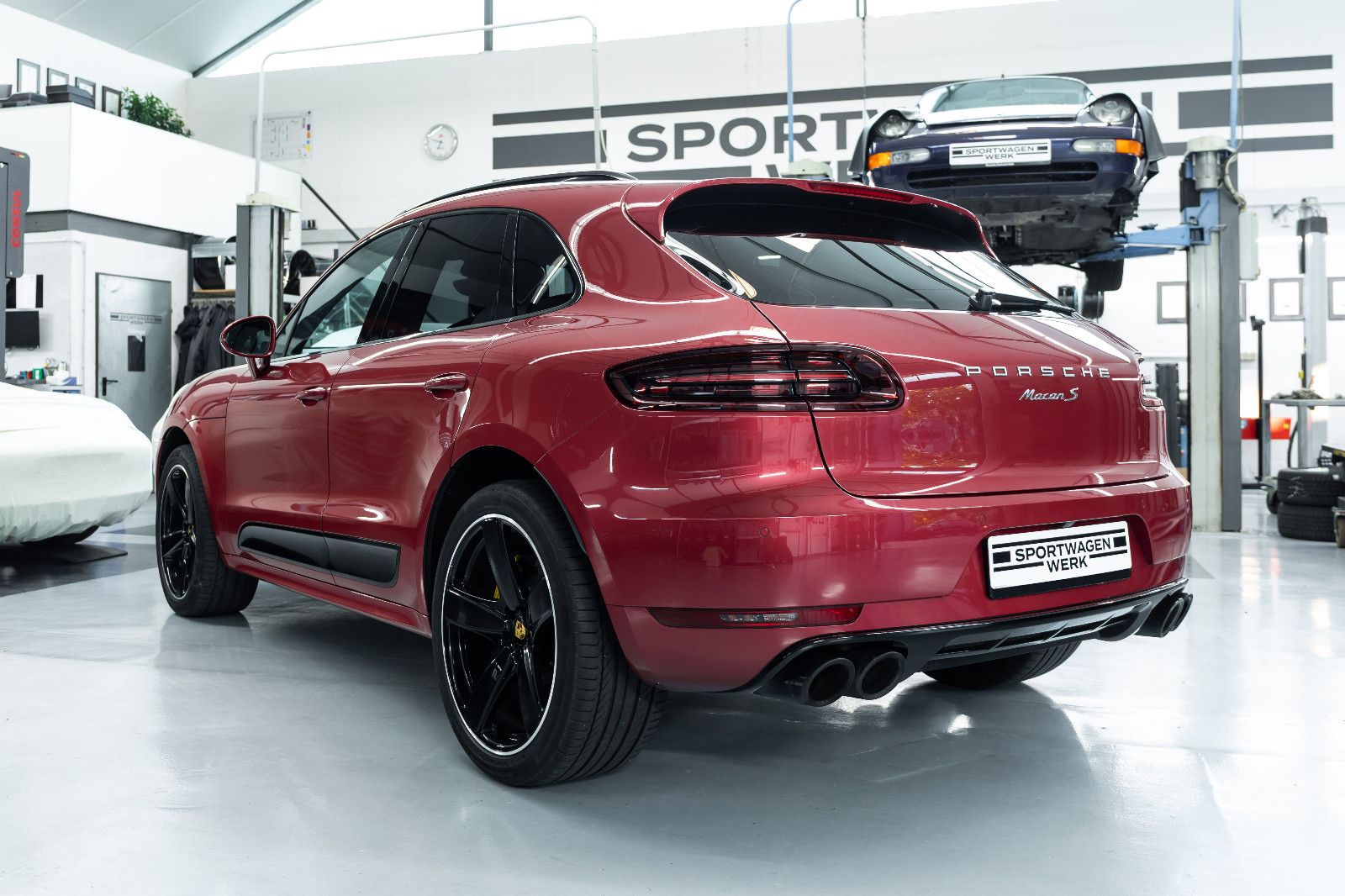 Fahrzeugabbildung Porsche Macan S I PCCB I PDLS I Burmester I *Presse*