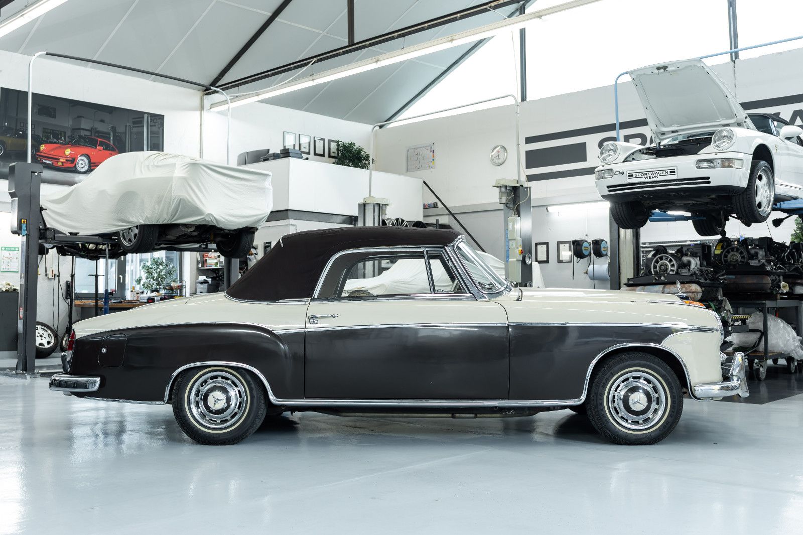 Fahrzeugabbildung Mercedes-Benz 220S Cabriolet I Top Zustand I Classic Data 2