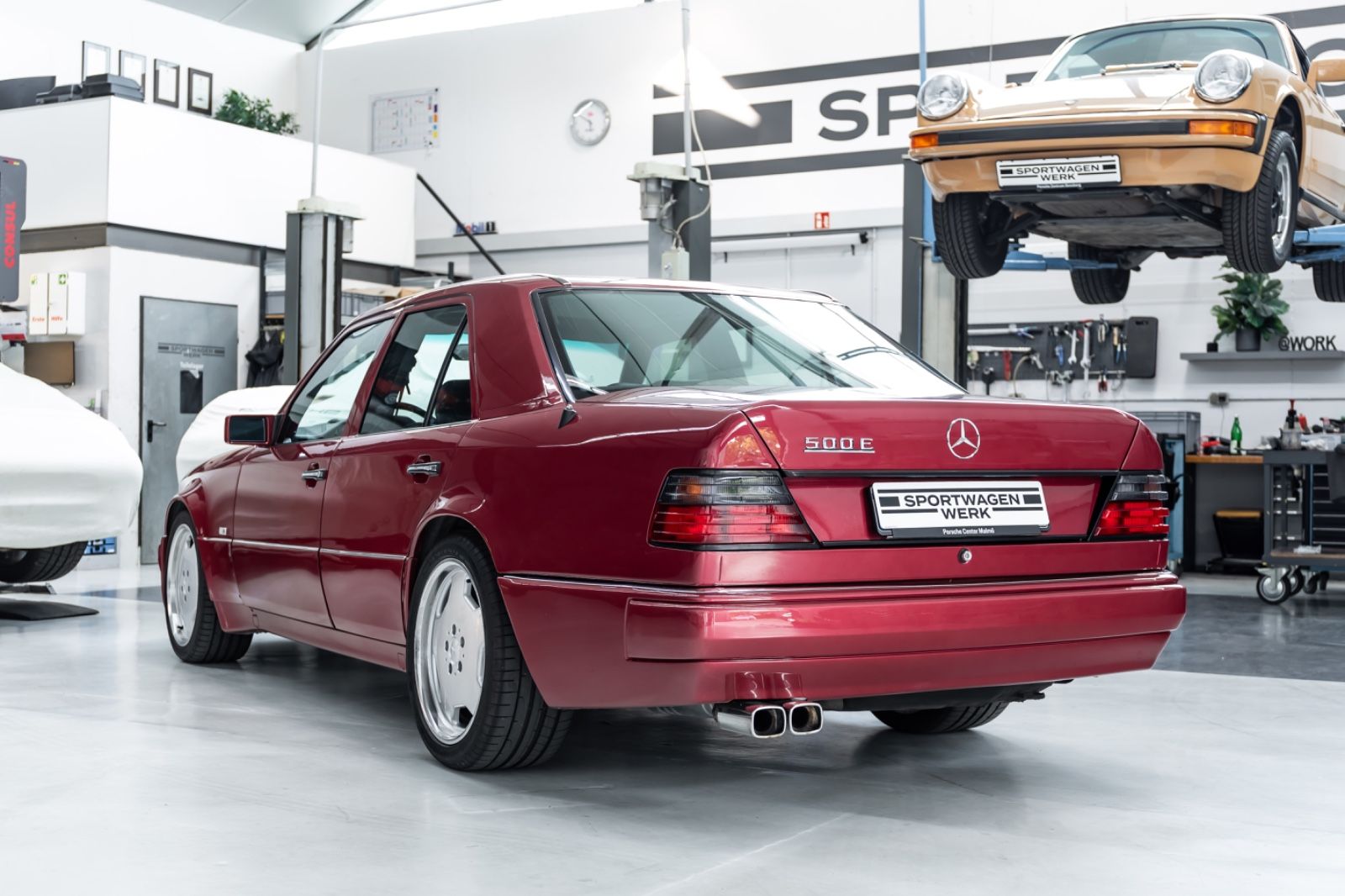 Fahrzeugabbildung Mercedes-Benz 500E I Serie 1 I Porsche I H-Zulassung I BRD