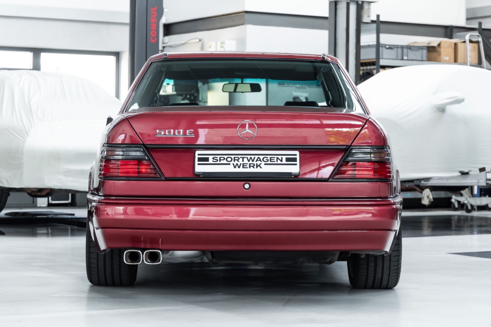 Fahrzeugabbildung Mercedes-Benz 500E I Serie 1 I Porsche I H-Zulassung I BRD