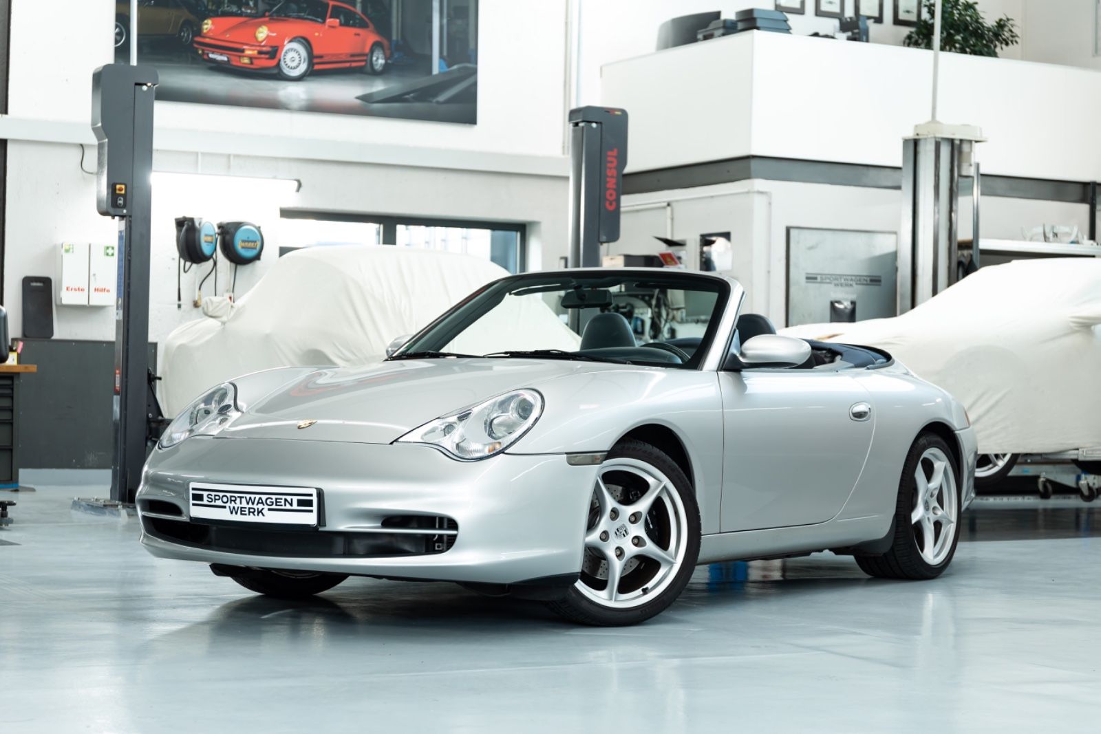Fahrzeugabbildung Porsche 996 I 911 Carrera Cabriolet I Bose I 1. Lack