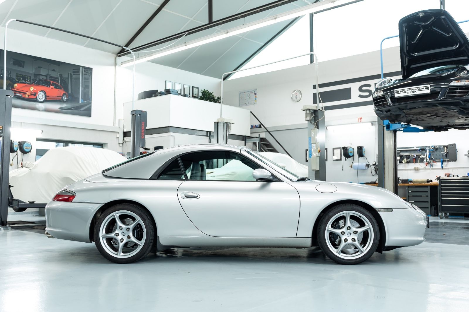 Fahrzeugabbildung Porsche 996 I 911 Carrera Cabriolet I Bose I 1. Lack