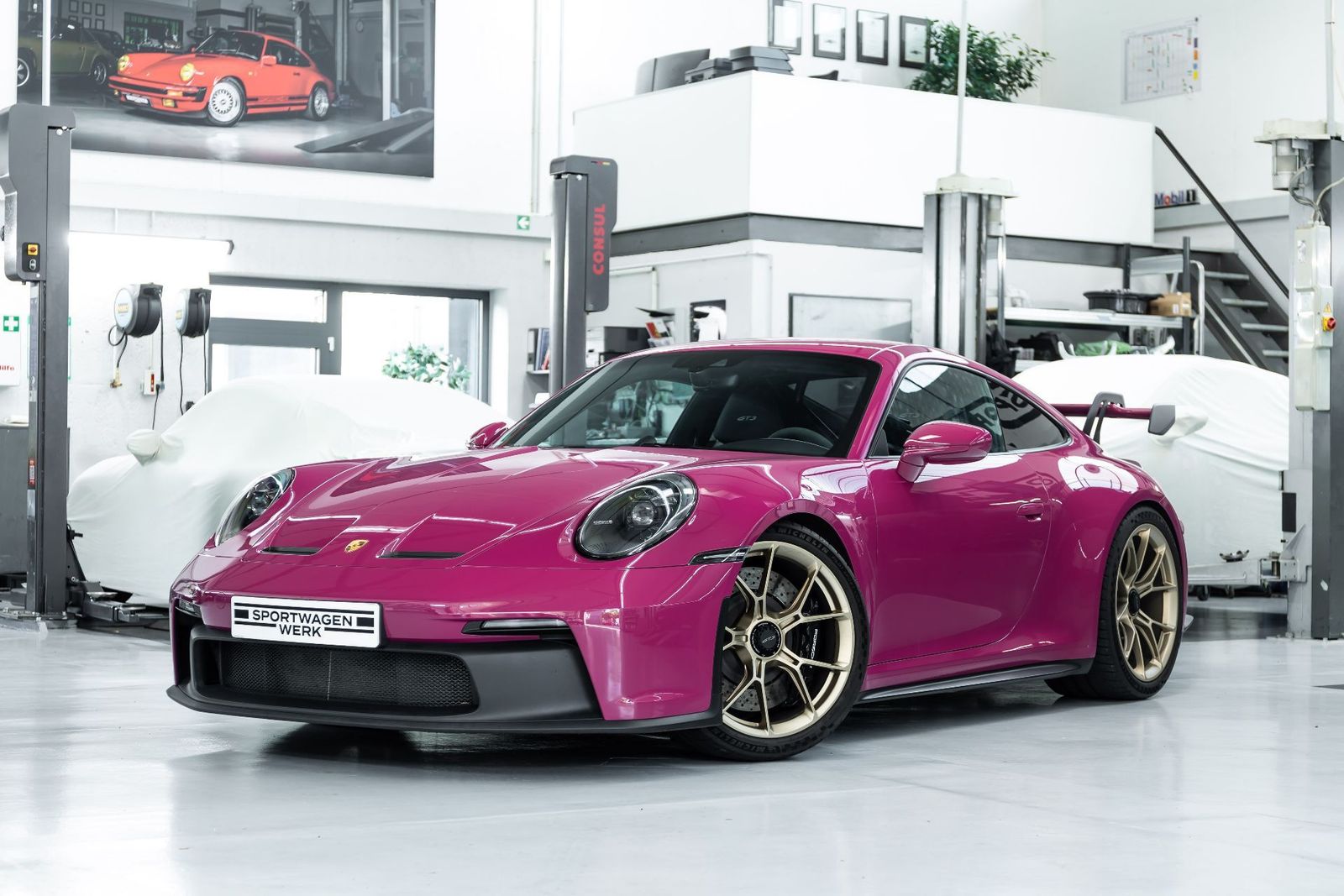 Fahrzeugabbildung Porsche 992 4.0 GT3 / Sternrubin Neo / 2.Hd