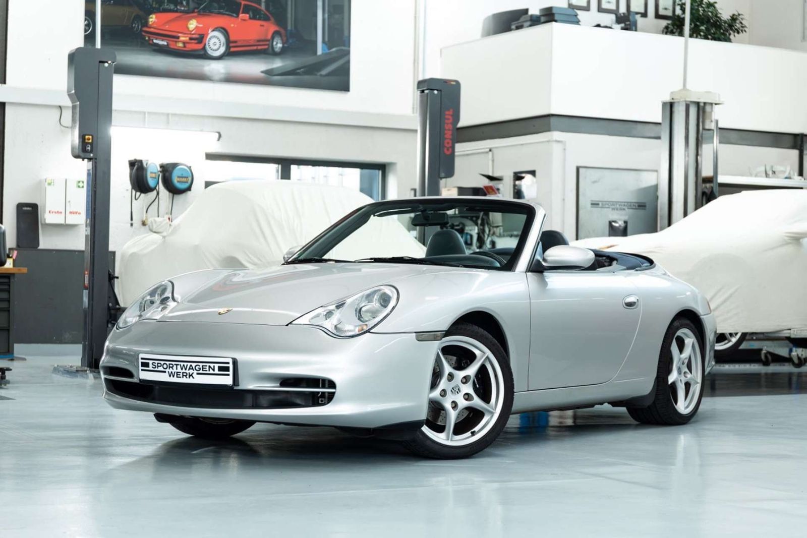 Fahrzeugabbildung Porsche 996 911 Carrera Cabriolet I Bose I 1. Lack
